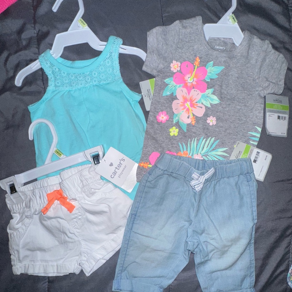 Carter's Playwear Sets plus bib